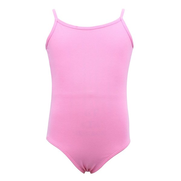 Dancina Girls Dance Leotard Camisole - Toddler Costume Undershirt Bodysuit 6 Light Pink