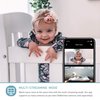 Lollipop Baby Monitor (Turquoise) - Full-Featured Smart Wi-Fi Camera of True Crying Detection with Extra in-App Plan of Breathing Monitoring/Sleep Tracking-Accessories Free/7 Days Trial Period