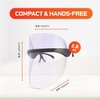 LifePro VizaCure LED Face Mask Light Therapy - Black Led Facial Mask for LED Light Face Therapy - An LED Light Mask for Face & Neck - Truly Portable Therapy Mask