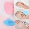 3 Pcs Lip Scrub Brush with Silicone Facial Cleansing Brush,2 Pcs Face Scrubber Gentle Exfoliating,Removing Blackhead,Massaging