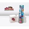 Our Reflections Kids Battery Powered, 2 Toothbrush Heads, Soft Bristles, Ages 3 and up. Diversity Girl Nora, Boy John (Nora Electric Toothbrush, Pink)