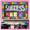ERKE 60 Feet Bulletin Board Borders, Confetti Scalloped Rolled Border Trim for School, Classroom & Offices