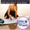 EHOMEA2Z Surfboard Wax Basecoat Bundle with Sticky Bumps Cool Cold Surf Wax Surfboard Surfing Accessories Surfing Wax (4)