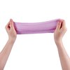 Oosh Slime Cotton Candy Color Mix Surprise by ZURU (Yellow Handle Blue Slime) Scented Fluffy, Soft and Stretchy Slime, Non-Stick Blue Lolipop and Yellow Handle