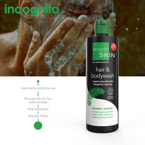 Incognito Hair and Body Wash, 6.7 fl. Oz.