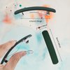 Matte Hair Barrettes for Women and Girls, 5Pcs Elegant Hair Clips, French Design Hair Pins for Thin Fine Hair, Flat Hair Accessories, for Short Medium Hair, Non-slip Strong Fixed Barrette