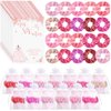 Thiccywoov 50 Sets Quinceanera Favors for Guests 50 Pink Hair Ties Pink Scrunchies 50 Sweet 15 Year Old Thank You Card 50 Gift Bag Quinceanera Party Favors Gift for 15 or 16 Years Birthday Supplies