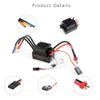 GoolRC Brushless Motor Upgrade Waterproof 3650 4300KV Brushless Motor with 60A ESC Combo Set for 1/10 RC Car Truck