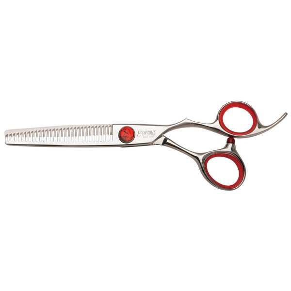 Professional Hair Cutting Scissors 6 inch thinning Scissors 30 Tooth Blender Convex Blade Comfort Handle Stainless Steel Hair Japanese Craft (6.0" Thinner)