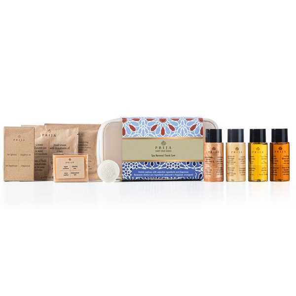 Prija Essential Travel Pack - For Your Hair & Body Care - Travel Size - Vegan Friendly - Dermatologically Tested