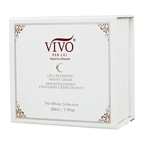 Vivo Per Lei Cell Renewal Night Cream, Get Intense Results with Gentle Non-Greasy Formulas, 1.7 Fl. Oz., Pack of 2