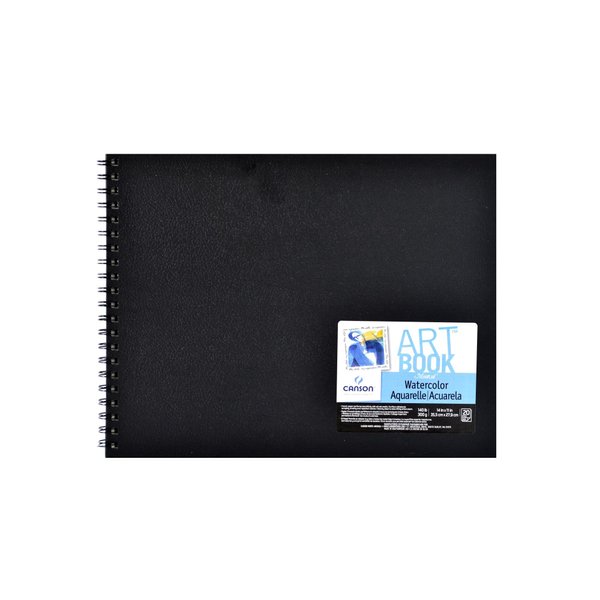 Field Watercolor Wirebound Book Size: 10" H x 14" W