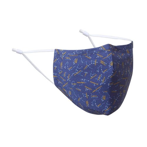 100% Cotton Washable Night Sky Face Mask - Adult