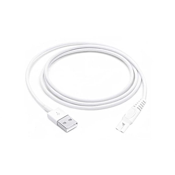 LIANSUM Replacement Finishing Touch Flawless Legs Charger Cord Ladies Legs Razor Shaver USB Cable, Women Electric Trimmer 5V Power Cord White (Only for Finishing Touch Flawless Legs)
