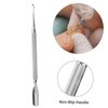 Cuticle Pusher Dual Sided - Sharp Edge Spoon Shaped Double Ended Ingrown Toenail Lifter Remover Trimmer Surgical Medical Grade Stainless Steel Manicure Pedicure Nail Art Care Tools (4 Pc Set) By Krisp
