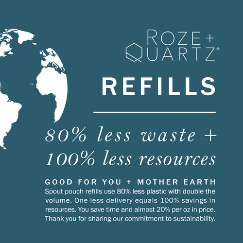 Roze + Quartz® Muse Hair Mask with Facet Fix™ plant-derived Bond Builder (16oz REFILL)