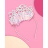 xo, Fetti Leo Baby Headband - Fits Adult + Child | Zodiac Leo Hair Accessory, Horoscope Favor, Astrology Birthday Party Decorations
