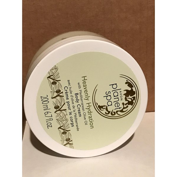Avon Planet Spa Heavenly Hydration Olive Oil Body Cream 6.7 oz.