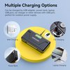 ENEGON NP-W126S / W126 20W Dual Battery Quick Charger Set Compatible with Fuji X-T100, X-T200, X100F, X100V, X100VI, X-S10, X-A5, X-A10, X-E4, X-Pro2, X-Pro3, X-T1, X-T2, X-T3, X-T10, X-T20, X-T30 II
