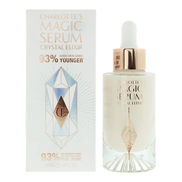 Charlotte Tilbury Magic Serum Crystal Elixir Mini Travel Size 0.27 oz - for youthful, hydrated, glowing looking skin