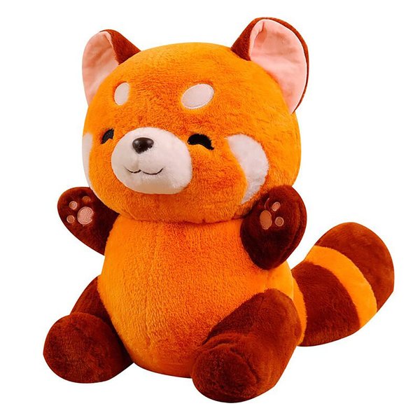 YUKOUQIAN Red Panda Stuffed Animal Cute Red Panda Plush Toy 9 inch for Girls Boys Christmas Valentine's Day(red Panda)