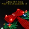 GEAMENT LED Light Kit Compatible with Lego Christmas Wreath 2-in-1 - Lighting Set for Lego 40426 Building Model (Model Set Not Included)