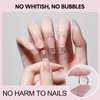 CHARMARK Solid Nail Gel for Press on Nails 30g Soft Acrylic Nails Glue UV Cured Fake Nails Gel Nail Tips for Lasting Nail Art Salon Manicure Glue Adhesive
