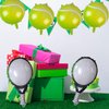 8Pcs Tennis Party Balloons Decorations, Tennis Ball Foil Balloons Tennis Racket Mylar Balloons for Men Women Kids Sports Tennis Themed Party Decorations Supplies