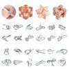 Brain Teaser Puzzle for Kids Adults Puzzle Games Wooden and Metal 3D Unlock Interlocking Puzzle Educational Toy 28Pcs