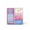 Fizz & Bubble Premium Moisturizing Artisan Bath Bomb Fizzies for Adults, Women, Kids, and Gifts - Plumeria