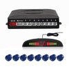 Car Reverse Parking Radar System with 8 Parking Sensors Distance Detection + LED Distance Display + Sound Warning (Blue Color)