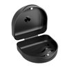 ZIZNBA (2 Pack) Retainer Case,Solid Orthodontic Retainer Case-black