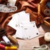 Weaving Cards Tablet Weaving Card Paper Loom Cards for Loom or Inkle Loom Weaving Supplies (50 Pieces)