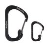 Nite Ize Stainless Steel SideLock Carabiner Set - Keychain Carabiner with Locking Gate - Low Profile Carabiner Clip for Keys, Camping Accessories & More - Assorted Sizes (3 Pack)