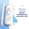 Dove Gentle Exfoliating Body Wash for renewed, Healthy-Looking Skin Sea Minerals Gentle Body exfoliator nourishes and revives Skin 325 ml