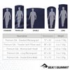 Sea to Summit Premium Silk Sleeping Bag Liner, Mummy w/Hood (82x37 inches)
