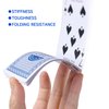GSE Games & Sports Expert 6-Deck Canasta Cards with Point Values, Includes Canasta and Hand & Foot Game Rules, Traditional Rummy Game Playing Cards (Blue)