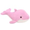 LVPU Dolphin Stuffed Animals Plush Pillow Super Soft Sea Animal Plush Toys Dolls, Stuffed Animal, Plush Toy, Gifts for Kids, Sea Critters(PINK-10.5Inch)