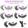 Russian Volume Strip Magnetic lashes,DD curly magnetic lashes, Magnetic eyelash with eyeliner kit, Reusable false lashes