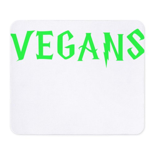 CafePress Vegans Rock Vegan Veganism Vegetarian A Non-Slip Rubber Gaming Mousepad
