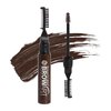 DAGEDA Eyebrow Gel with Dual-Ended Brush, Sculptured Volumizing Eyebrow Mascara for Eyebrow Makeup, Long-Lasting Waterproof Eyebrow Color Eye Brow Gel Brown, 02 Light Brown