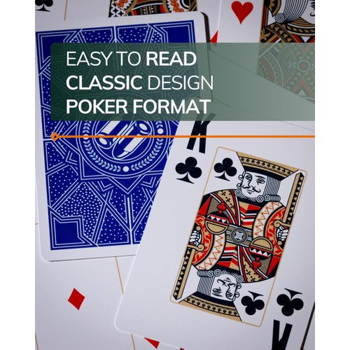 Bullets Playing Cards – Waterproof Plastic Playing Cards – Poker Size Double Pack with Paulie Design – Jumbo Index & Two Pips – Durable Professional Deck for Texas Holdem Poker – Includes Cut Card