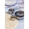Fox Run - 3681 Fox Run, 1 x 4 x 4 inches, Circle Cookie Cutter Set