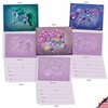 The Best Card Company 10 Assorted Invitation Note Cards Bulk Box Set 4 x 5.12 Inch with Envelopes (10 Designs, 1 Each) Unique Unicorns AM6294ING-B1x10