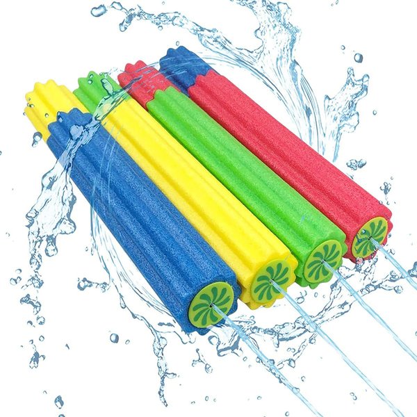 Plencell Water Gun Set, Red, Yellow, Blue, Suitable for Children, Ideal for Summer Parties and Outdoor Activities