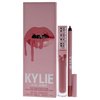 Kylie Cosmetics Velvet Lip Kit - 705 Charm for Women - 2 Pc 0.10 oz Velvet Liquid Lipstick, 0.03 oz Lip Liner