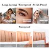 Eyebrow Pencil Eyebrow Microblading Pen Eyebrow Pen Micro 4 Point Brow Pen Lift & Snatch Eyebrow Microblading Pen Long-Lasting Waterproof Natural Eyebrow Pen Eyebrow Hair for Beauty Lovers Dark Brown
