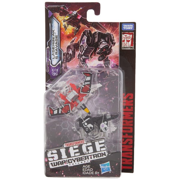 Transformers Toys Generations War for Cybertron: Siege Micromaster Wfc-S18 Soundwave Spy Patrol 2 Pack Action Figure - Adults & Kids Ages 8 & Up, 1.5"