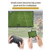RG35XX Handheld Game Console Support Linux Garlic OS HDMI and TV Output 3.5 Inch IPS Screen 64G TF Card 6800+ Classic Games 2600mAh Battery (RG35XX-white+bag)