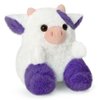 REUCLOTHIM Cow Plush Toy, Plush Pillow Cow Toy, Palm Cows Plush Stuffed Animal Toy, Cartoon Cute Cow Plush Toy,Purple.